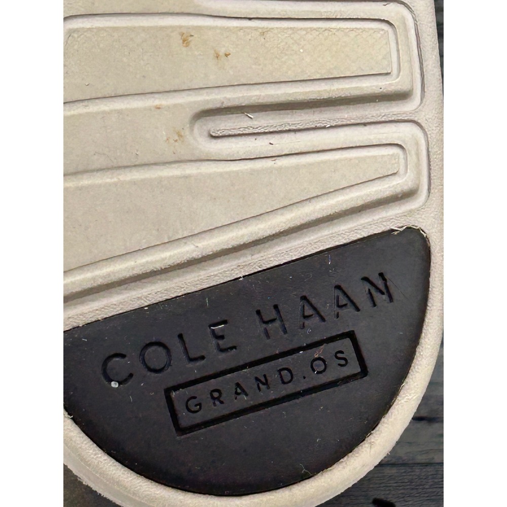 Cole Haan Grand.OS Men Size 11.5 M Grey Suede Moc Toe Chukka Boots C23433 - Picture 14 of 14